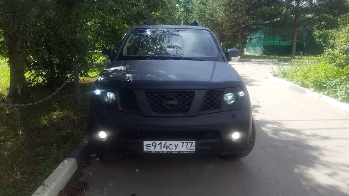 Nissan Pathfinder фары тюнинг