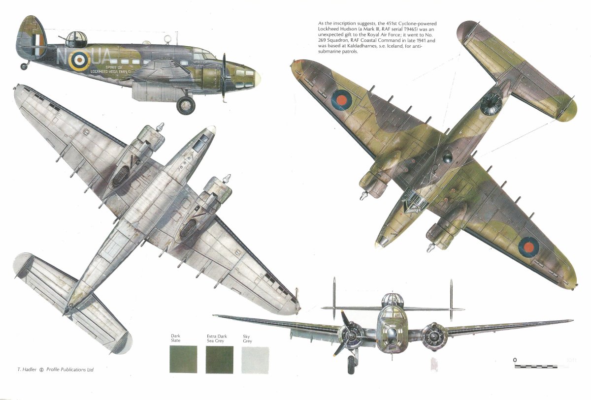 Lockheed a-28 Hudson самолет