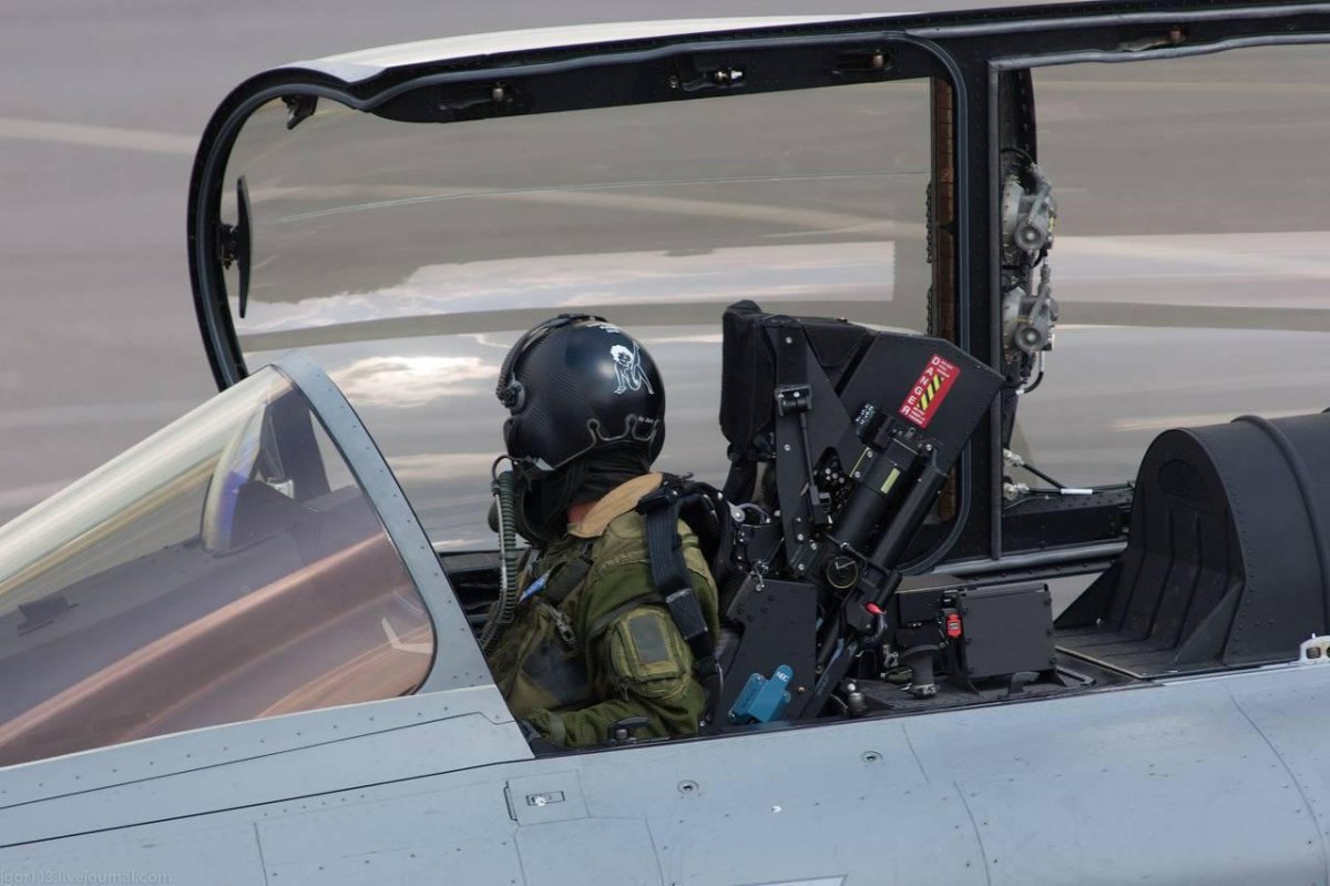 Dassault Rafale кабина