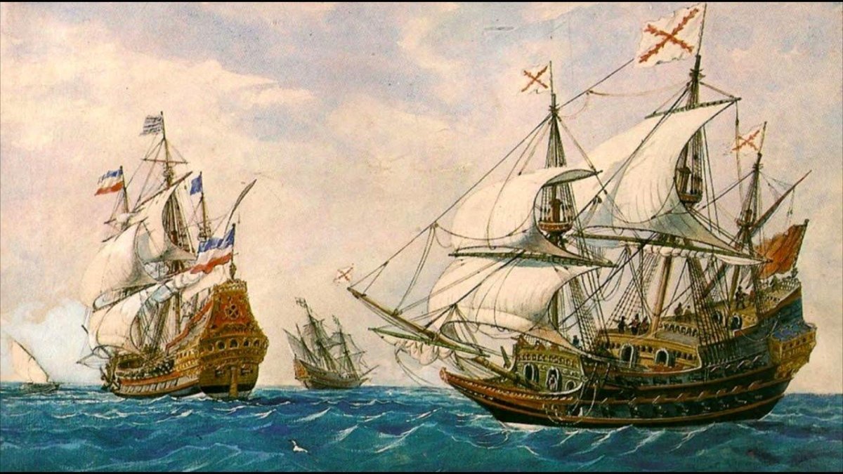 Галеон корабль 17 века
