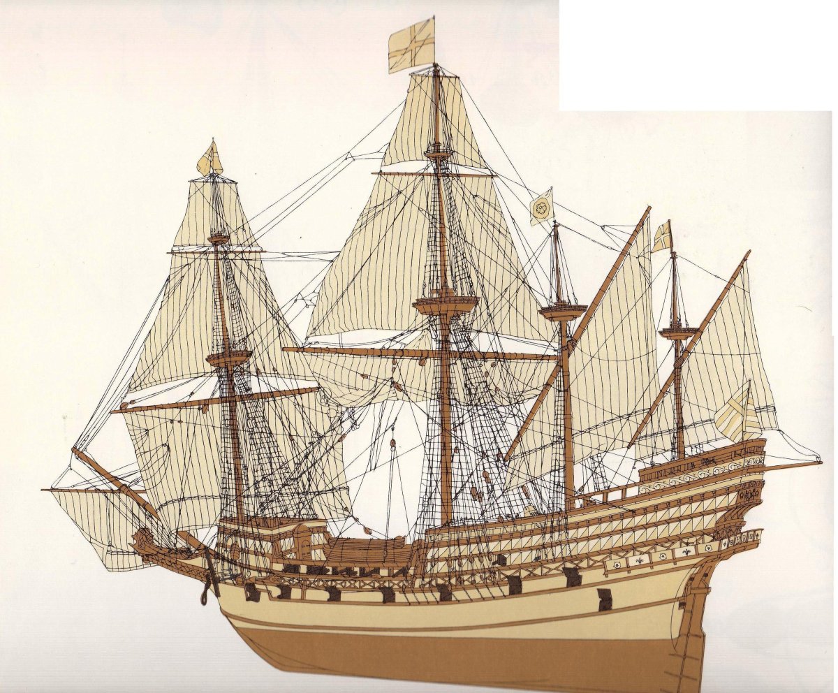 Галеон 16 века