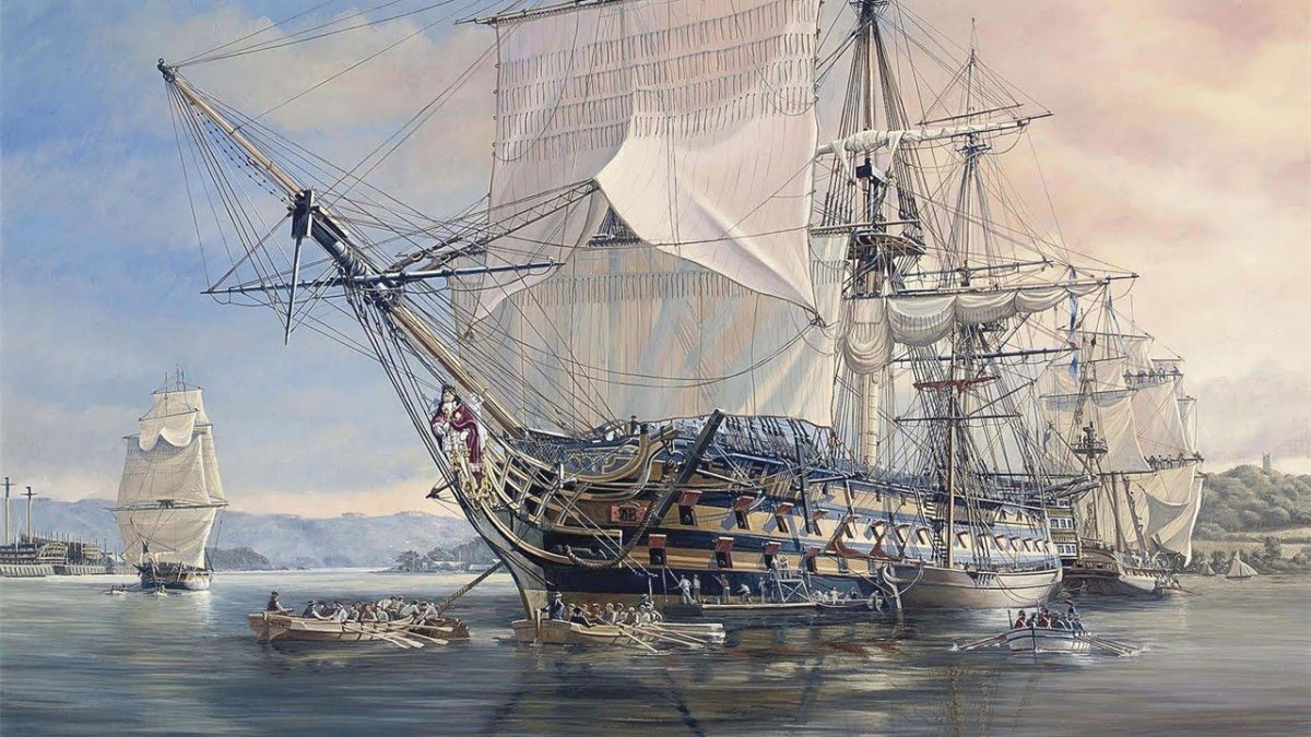 Корабль Роял Соверен 17 века