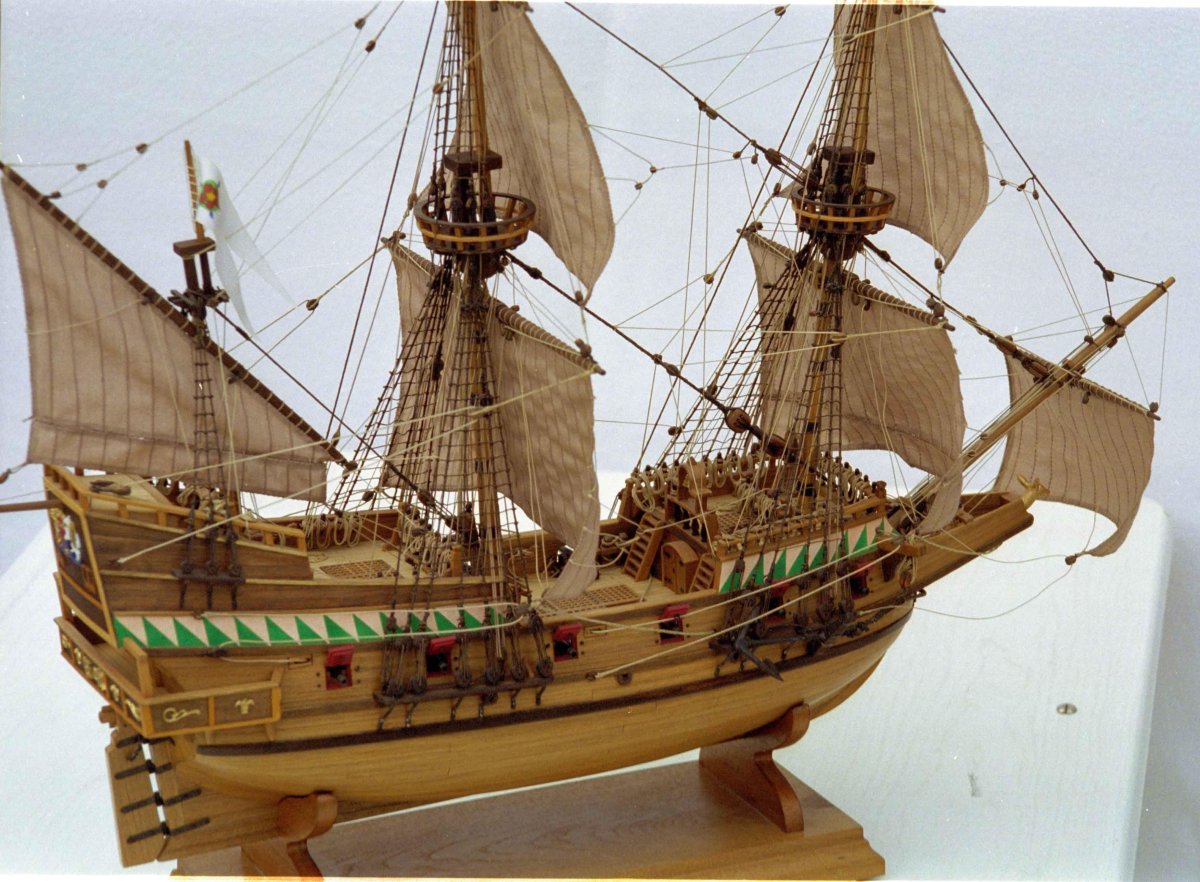 Фрэнсис Дрейк корабль Золотая Лань