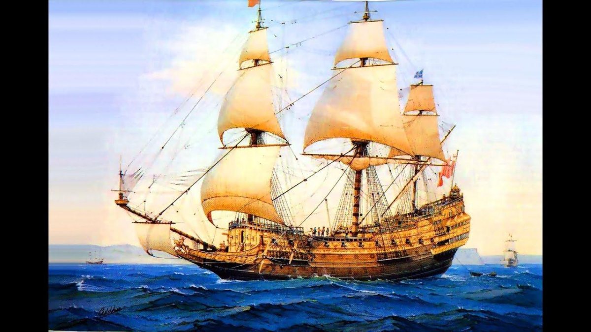 Корабль Роял Соверен 17 века