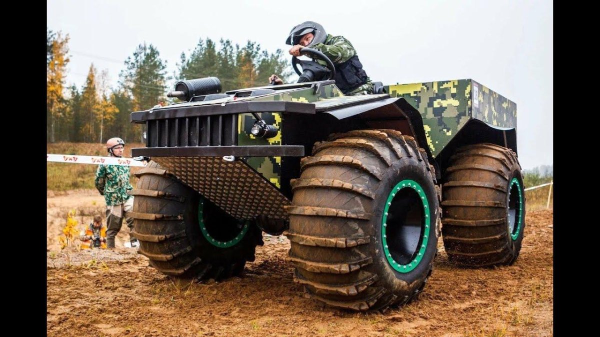 Вездеход болотоход Шерп