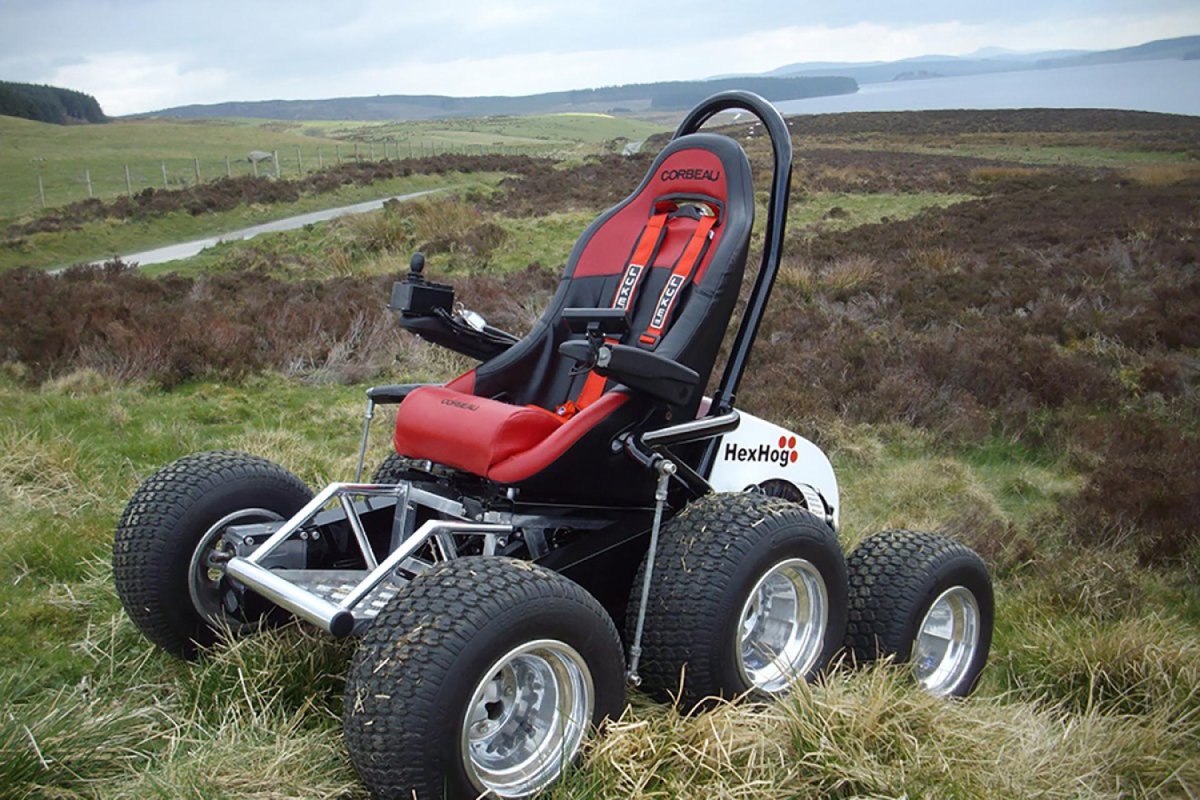 Hexhog all-Terrain wheelchair