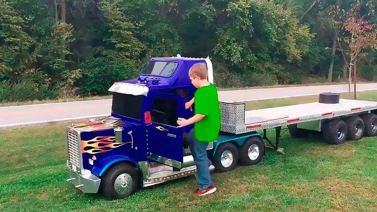 Электрогрузовик КАМАЗ