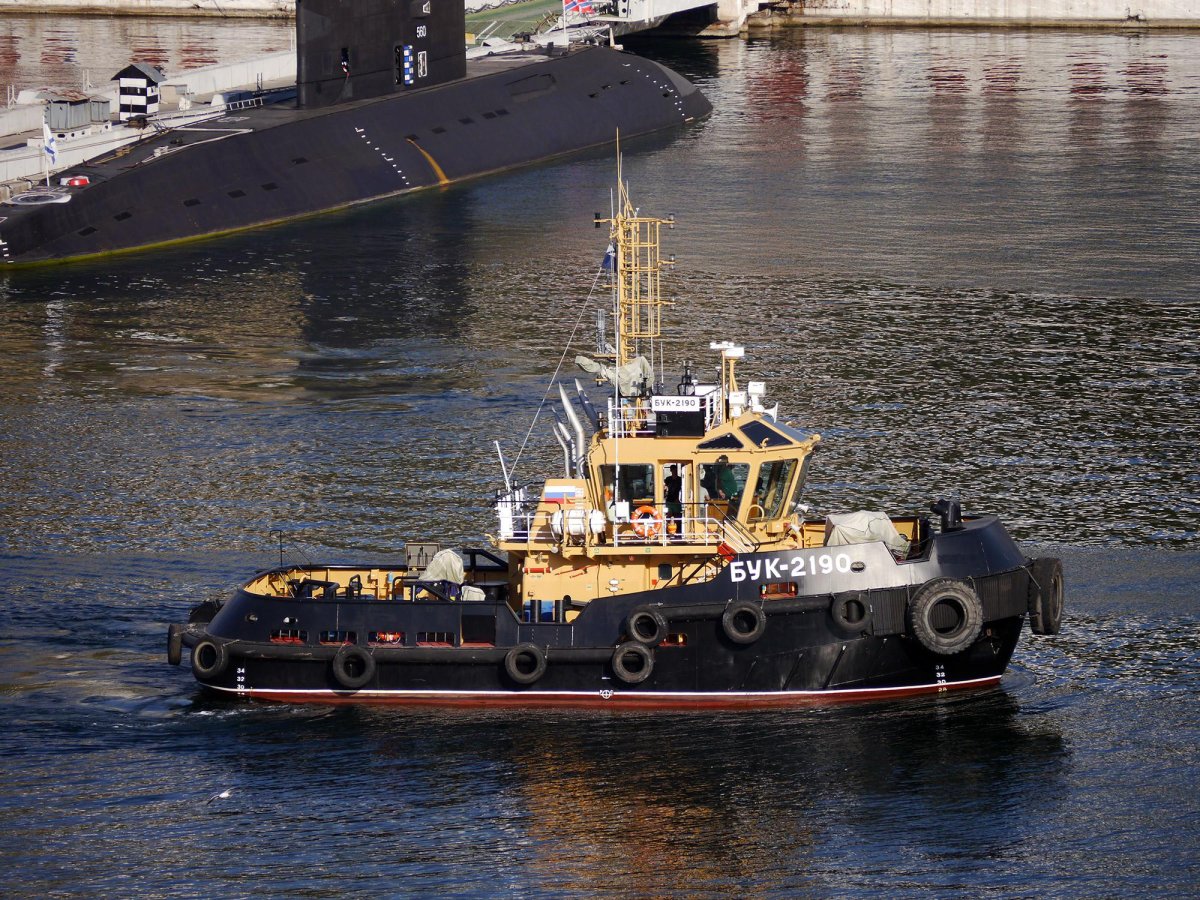 Рейдовый буксир «бук-2190» проекта 04690
