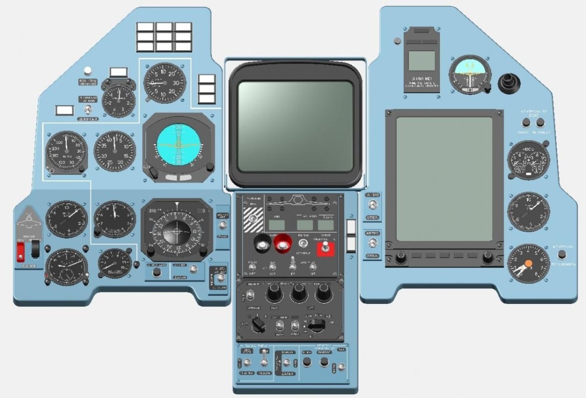 Ка-50 кабина
