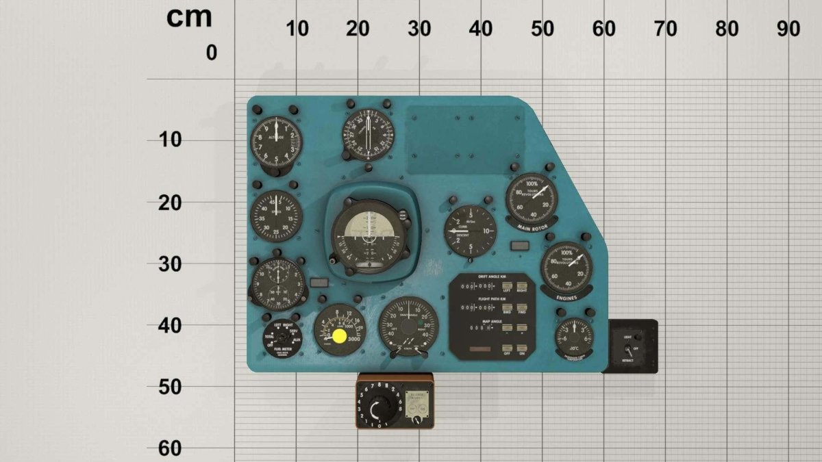 Приборная панель ми 8мтв