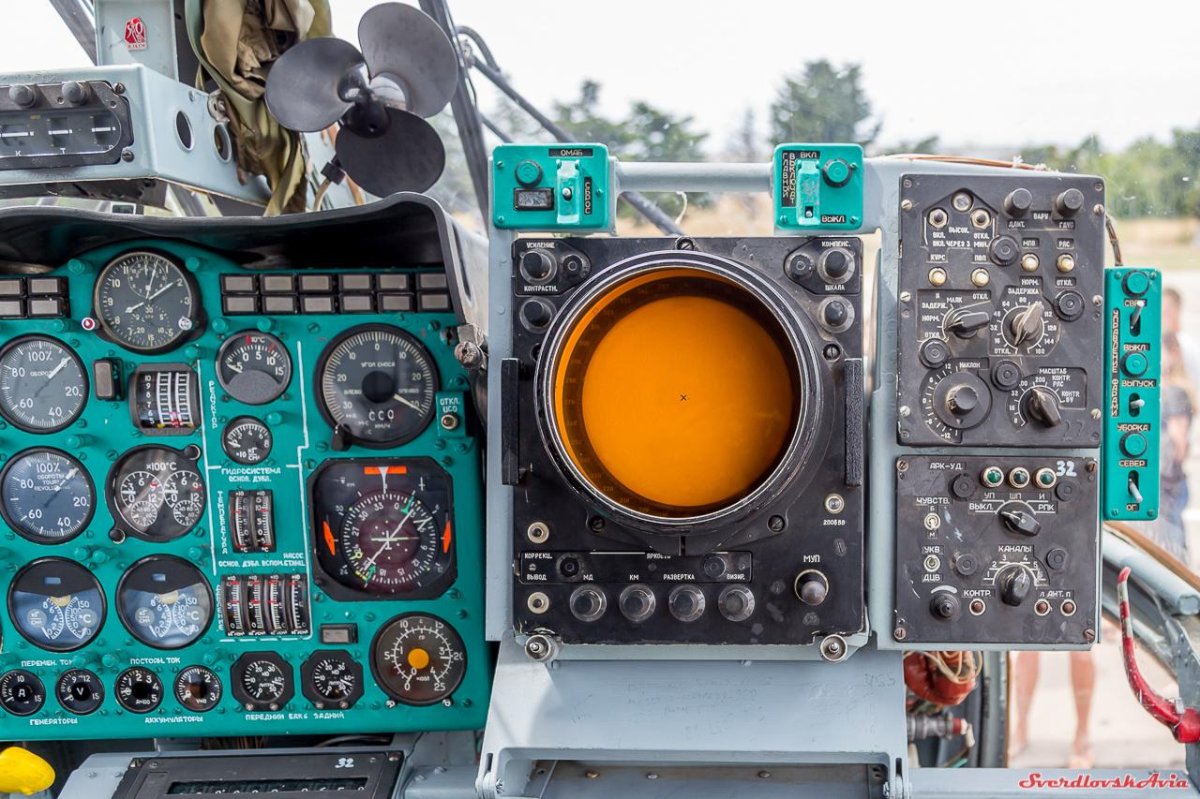 Ка 27 кокпит