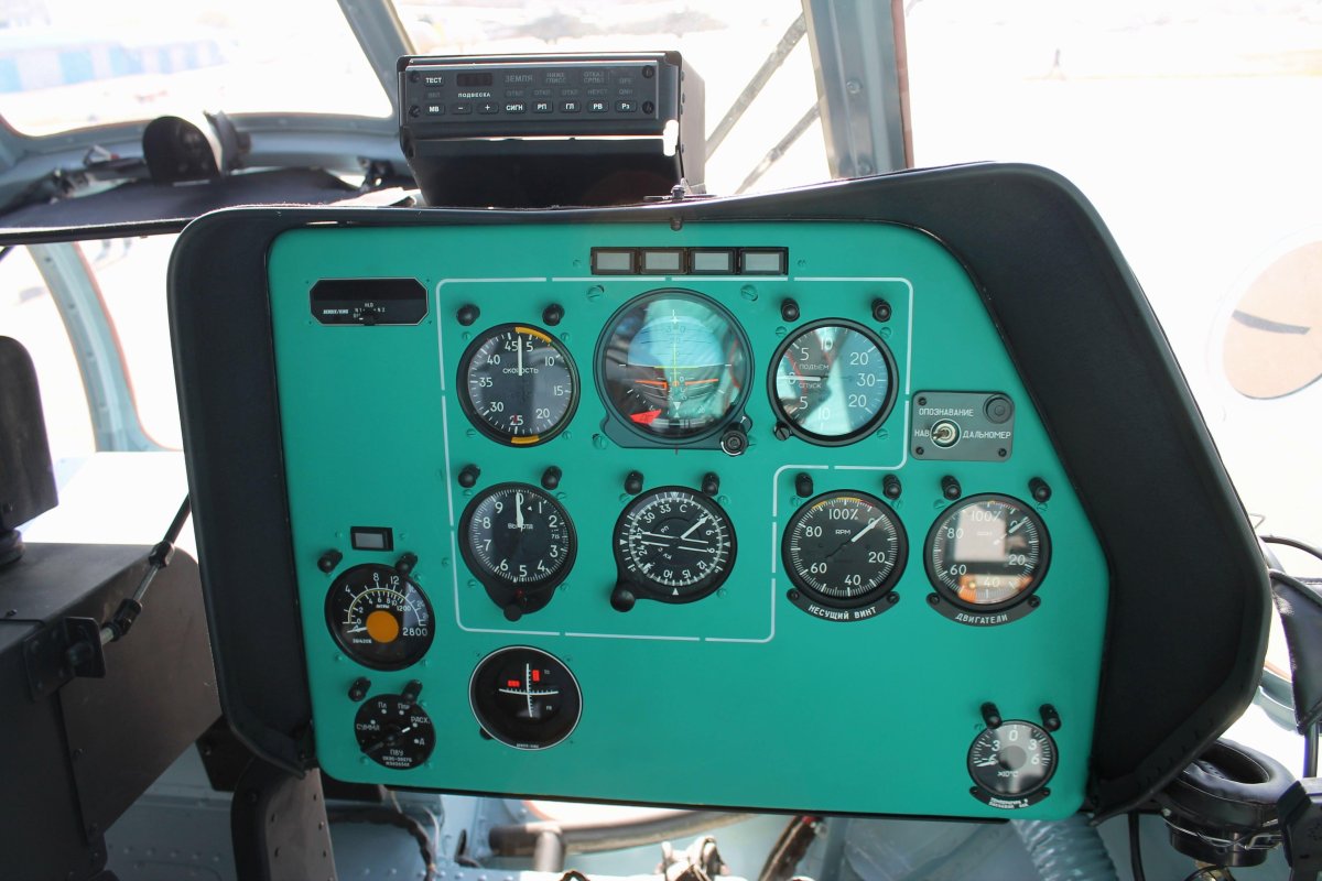 Приборная панель ми 8