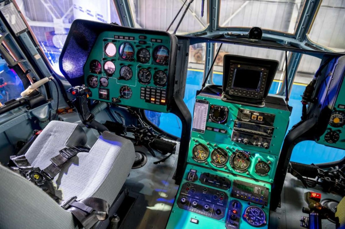 Ми-8мт кабина