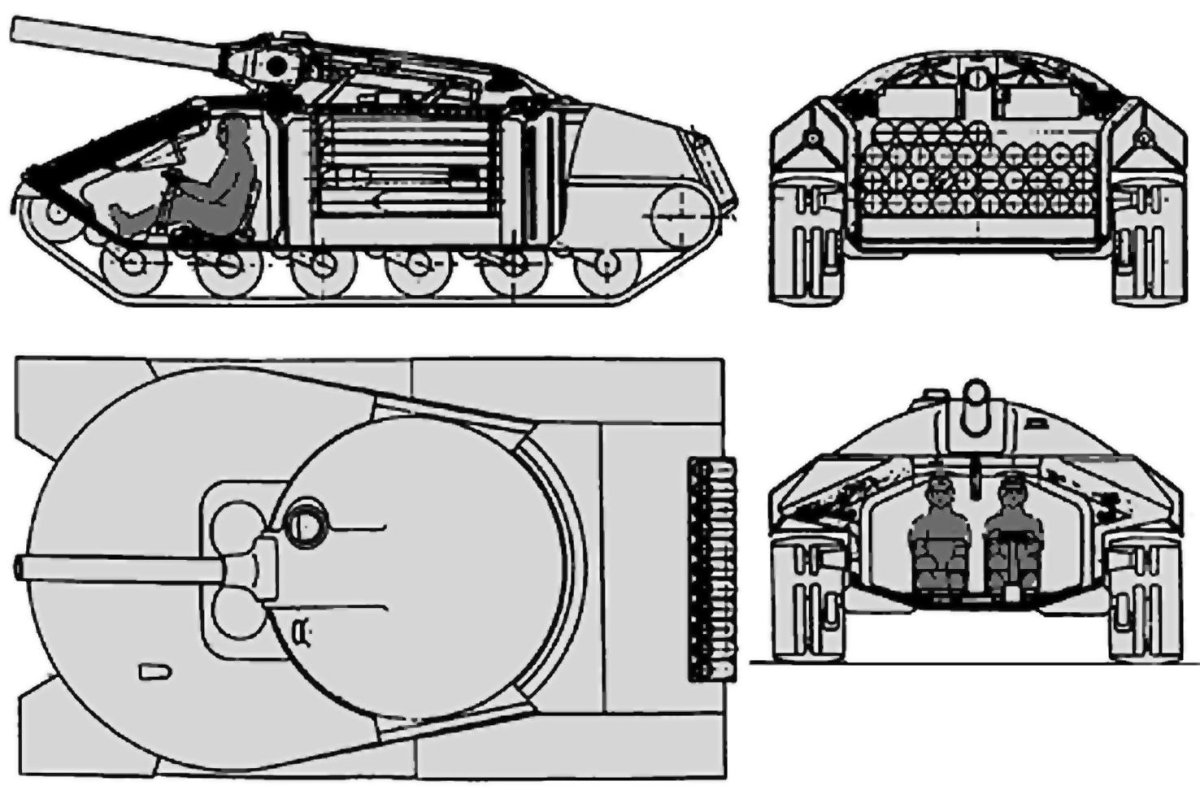 ВНИИ 100 танк
