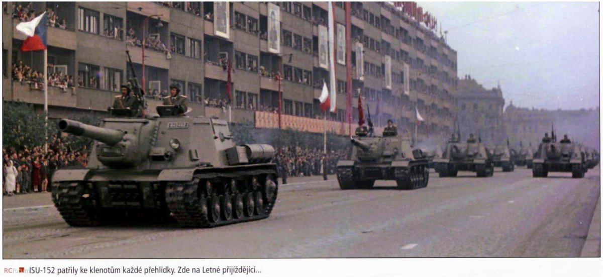ИСУ-152 Чехословакии