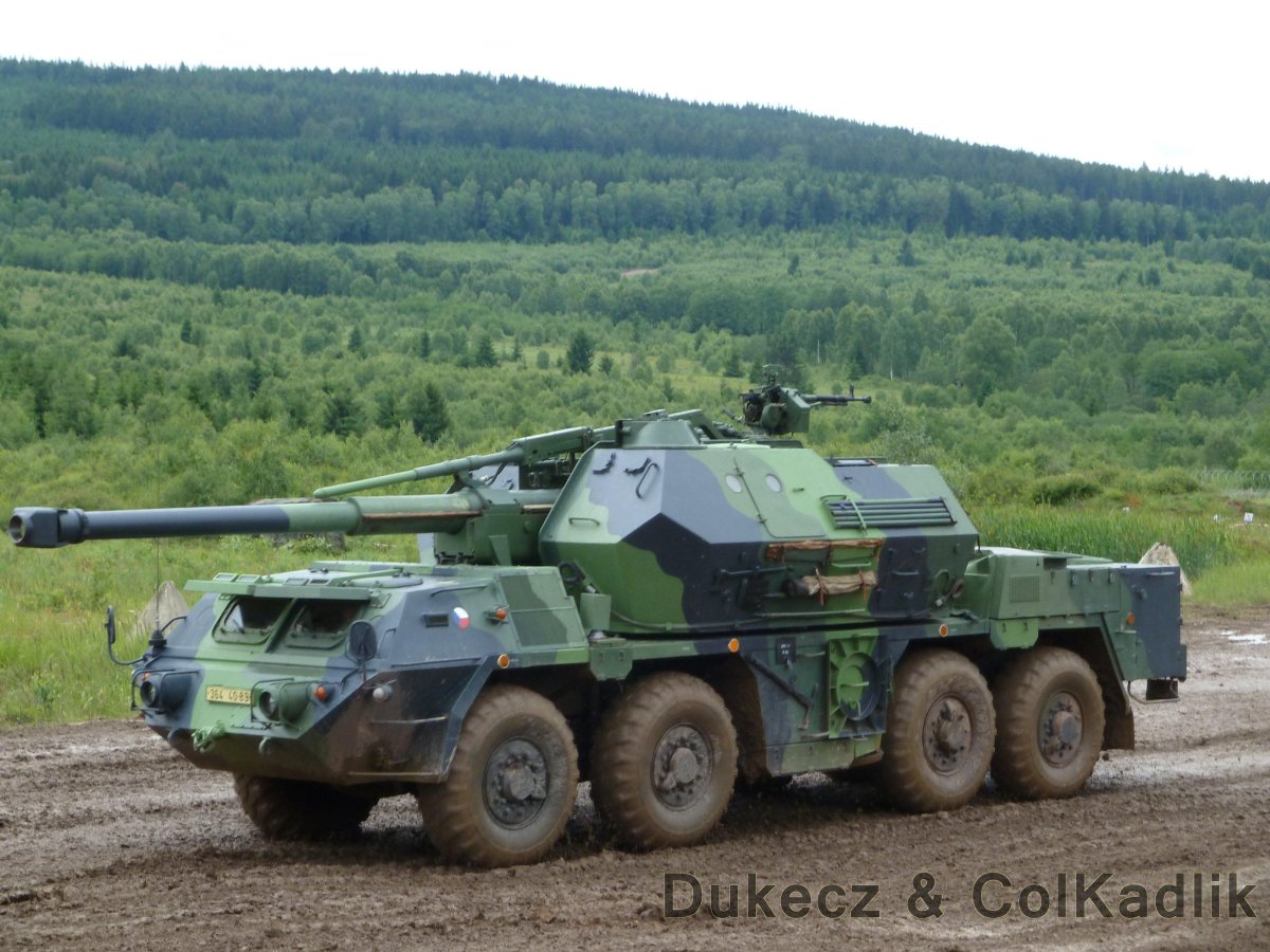 155-Мм SHKH m2000 Zuzana