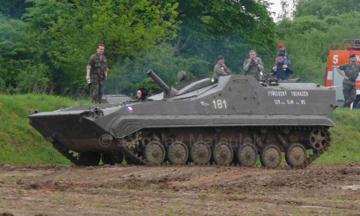 120-Мм чехословацкий самоходный миномет shm vz. 85 Prám-s