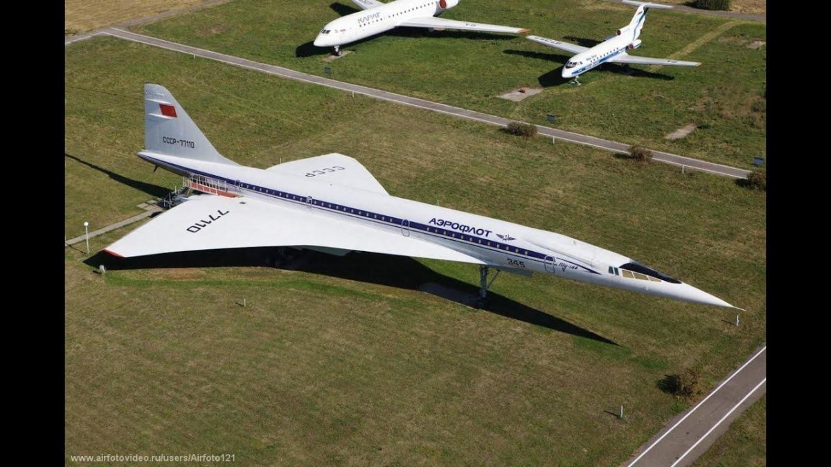 Ту-144 пассажирский самолёт