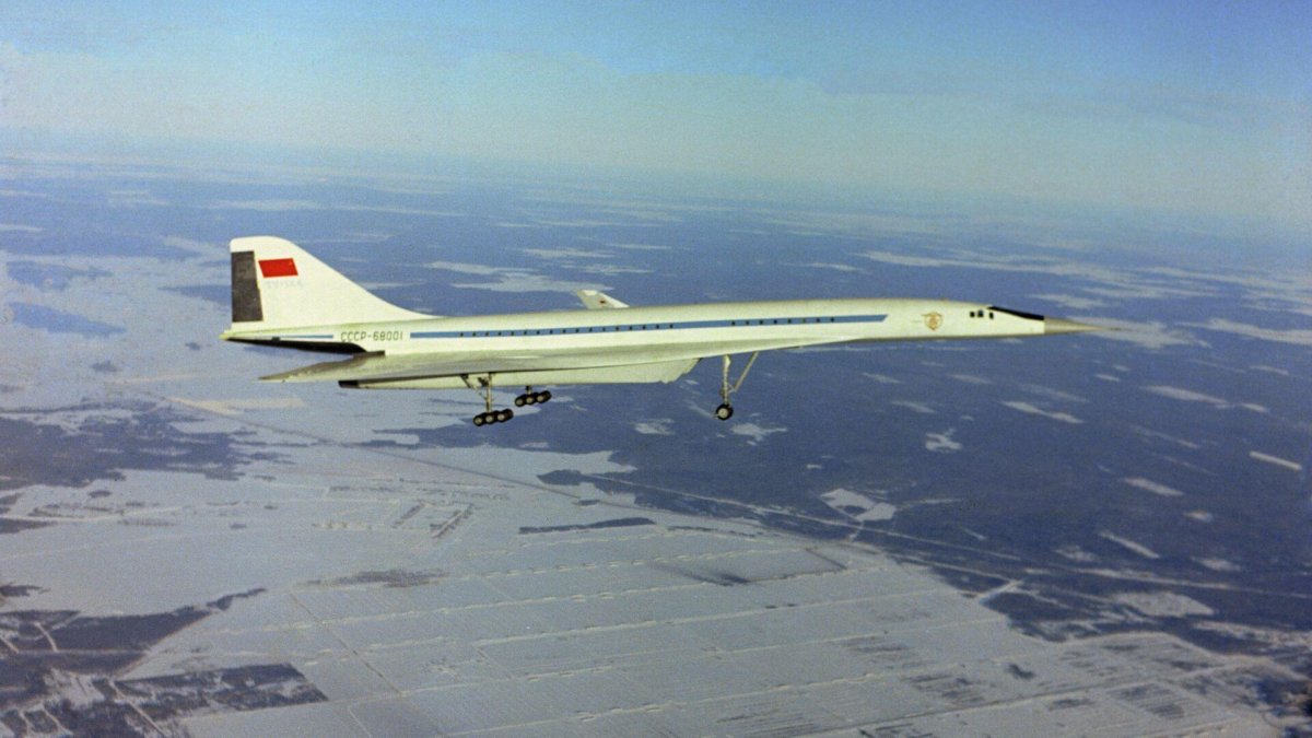 Ту-144 пассажирский самолёт