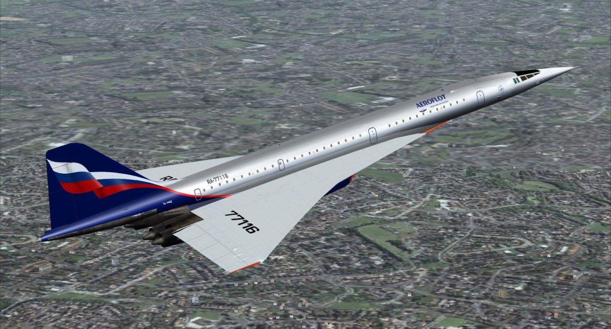 Ту 144 и Конкорд