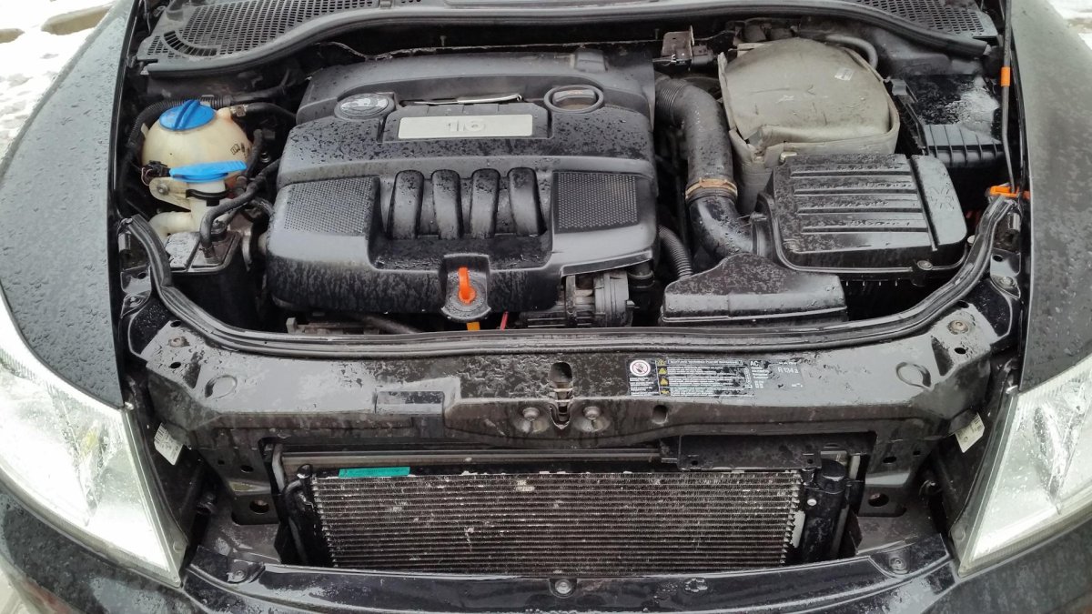 Подкапотка Шкода Октавия а5