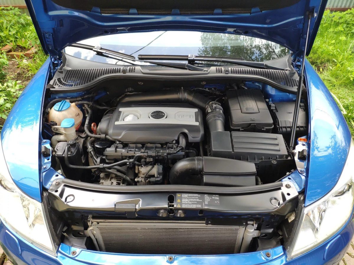 Skoda Octavia a5 под капотом