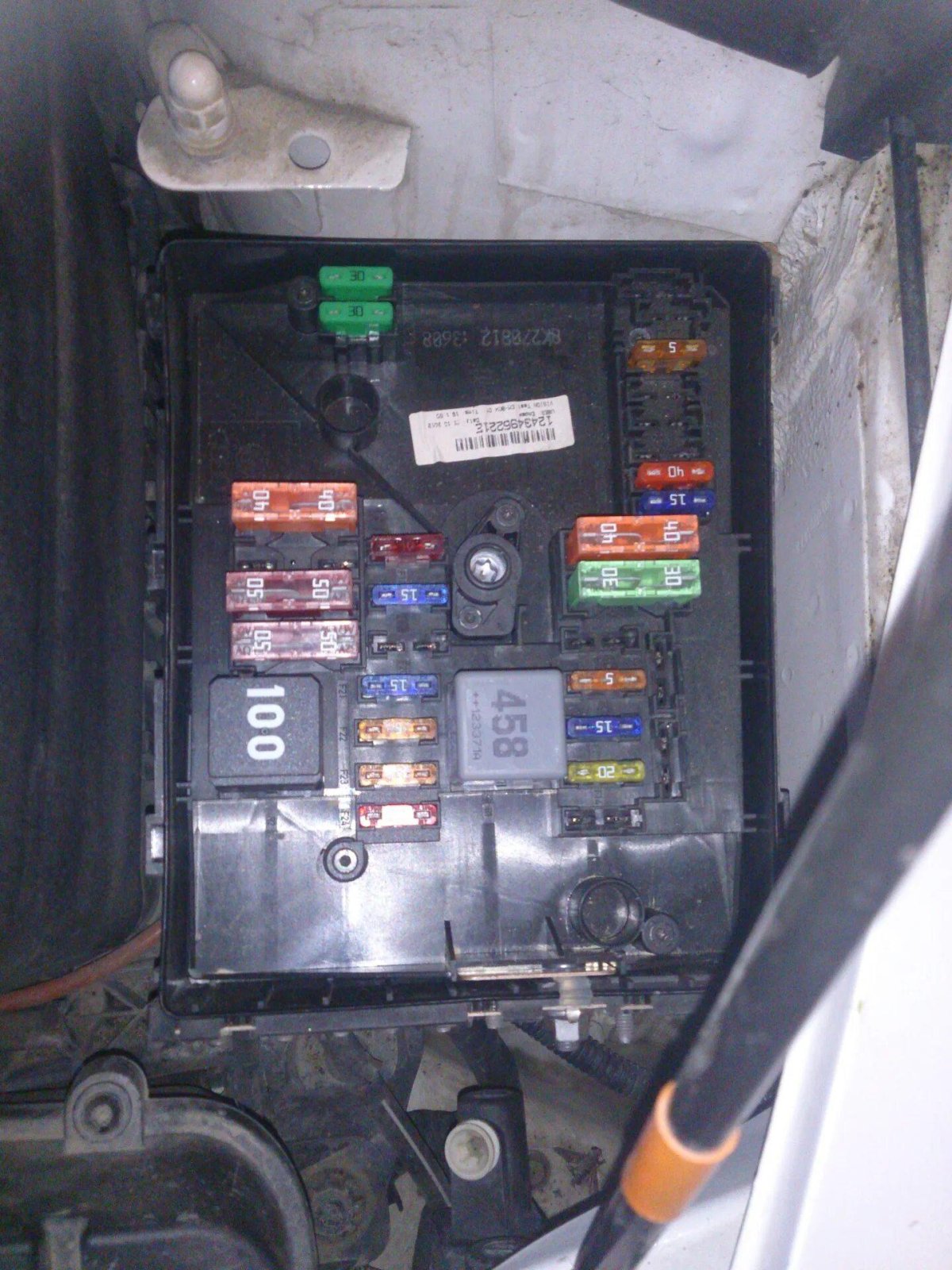 Блок предохранителей Октавия тур 1.6