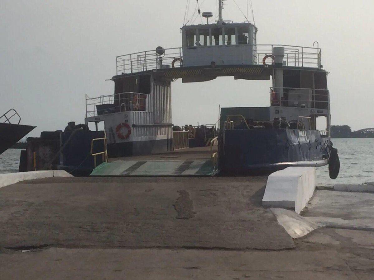 Паромная переправа Балтийск