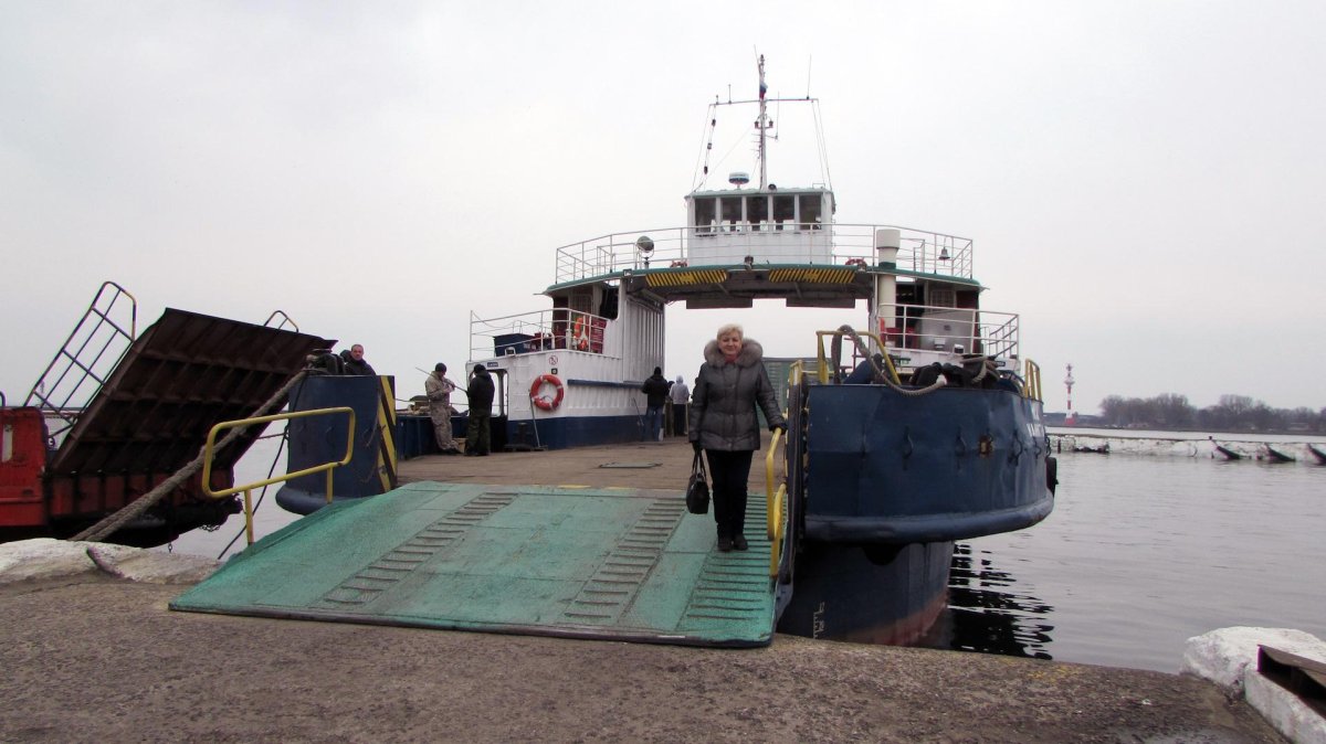 Паром Вистула Балтийская коса