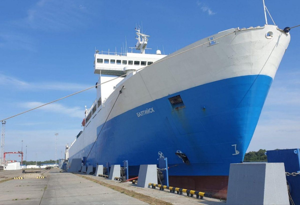 Паром Усть-Луга Балтийск