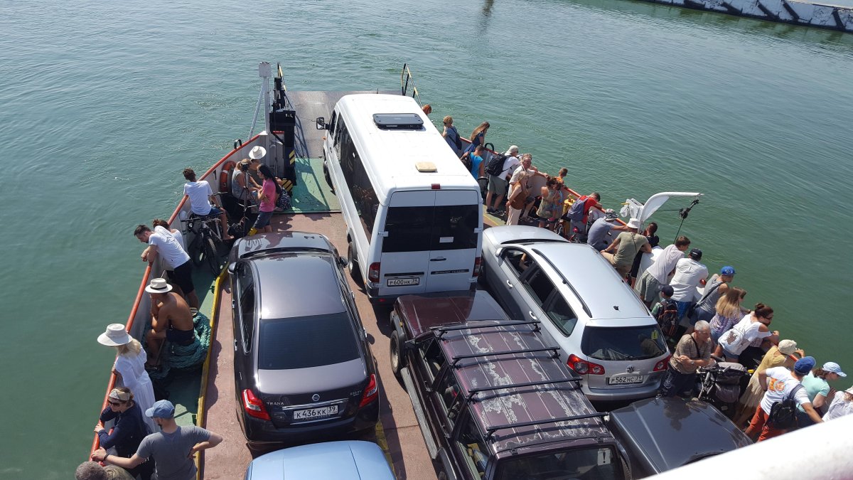 Паромная переправа Балтийск