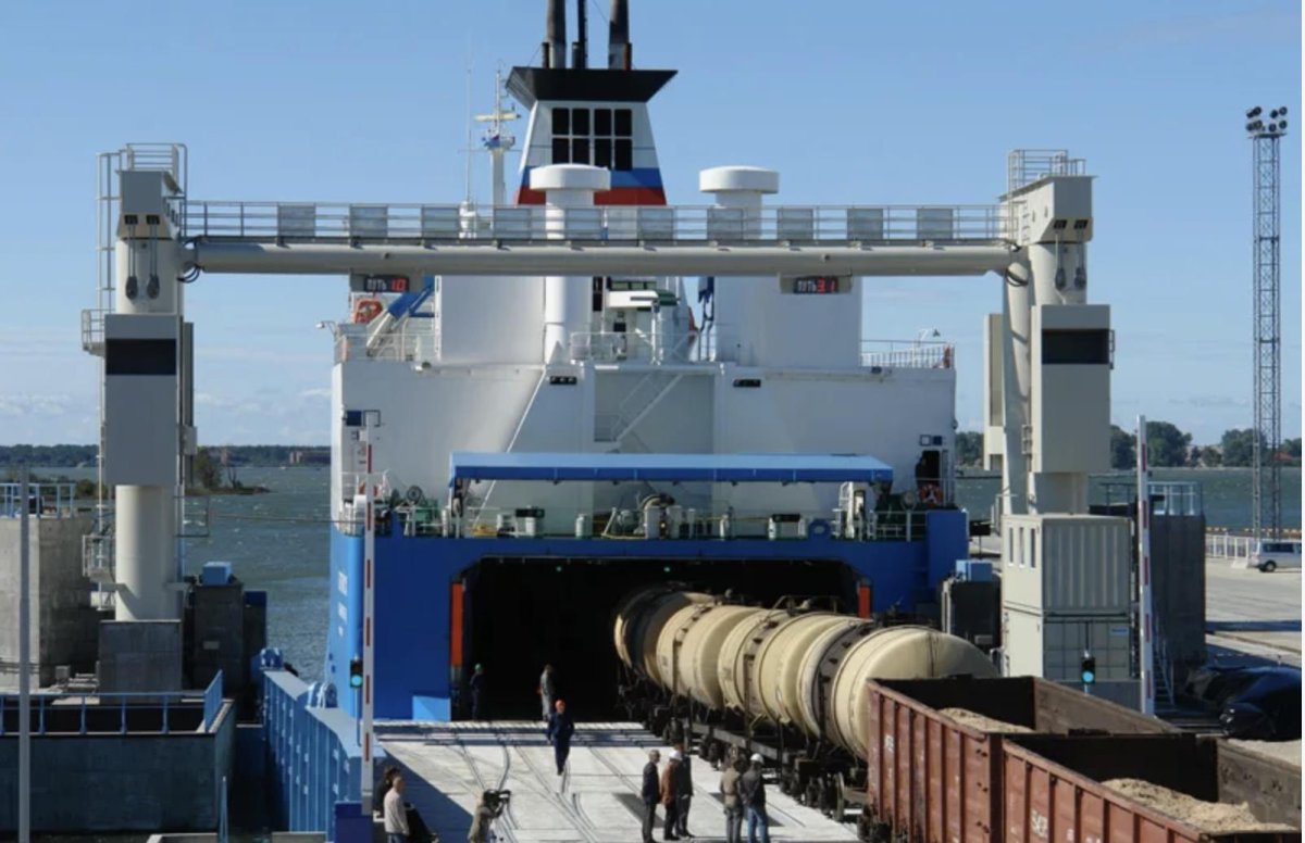 Усть -Луга паромная линия Калининград