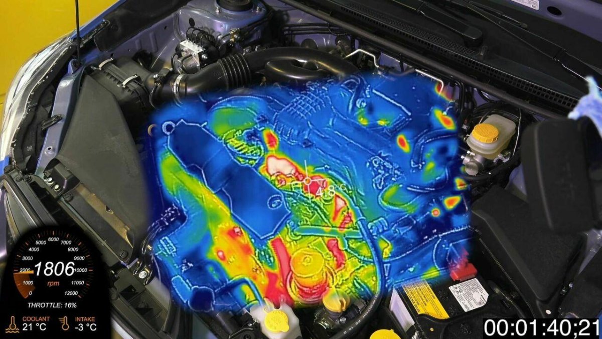 Прогрев двигателя