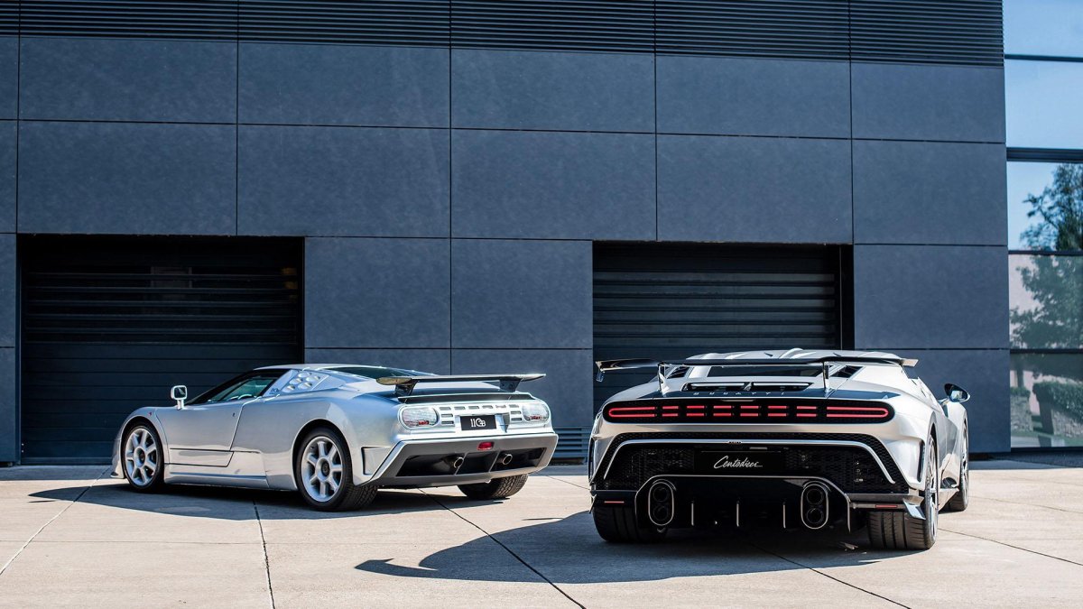Bugatti 2020 Centodieci автомобиль