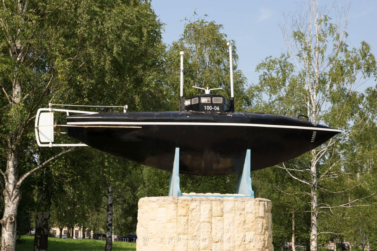 Подводная лодка Джевецкого в Гатчине