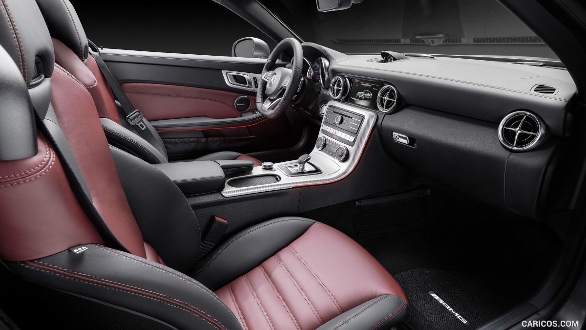 Mercedes SLK Red Interior