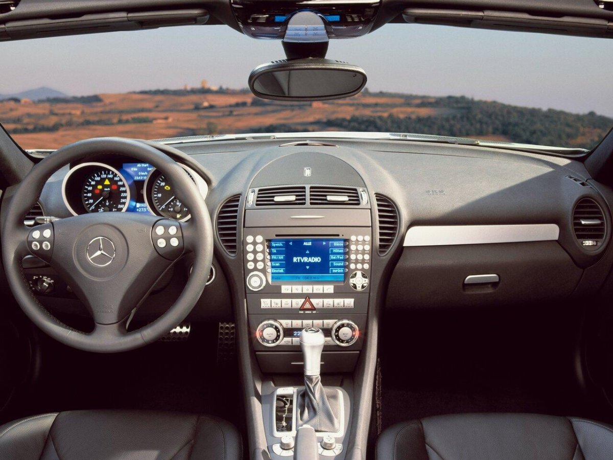 Mercedes SLK r171 салон