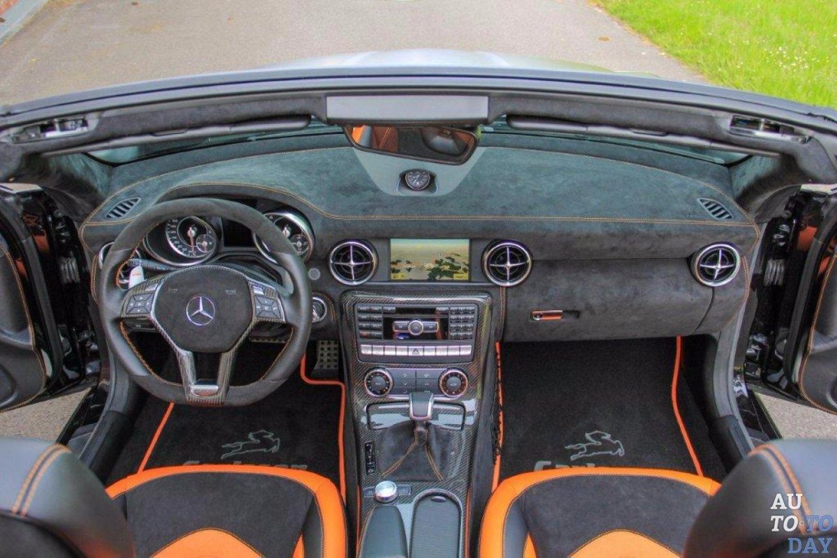 Мерседес СЛК 55 АМГ салон