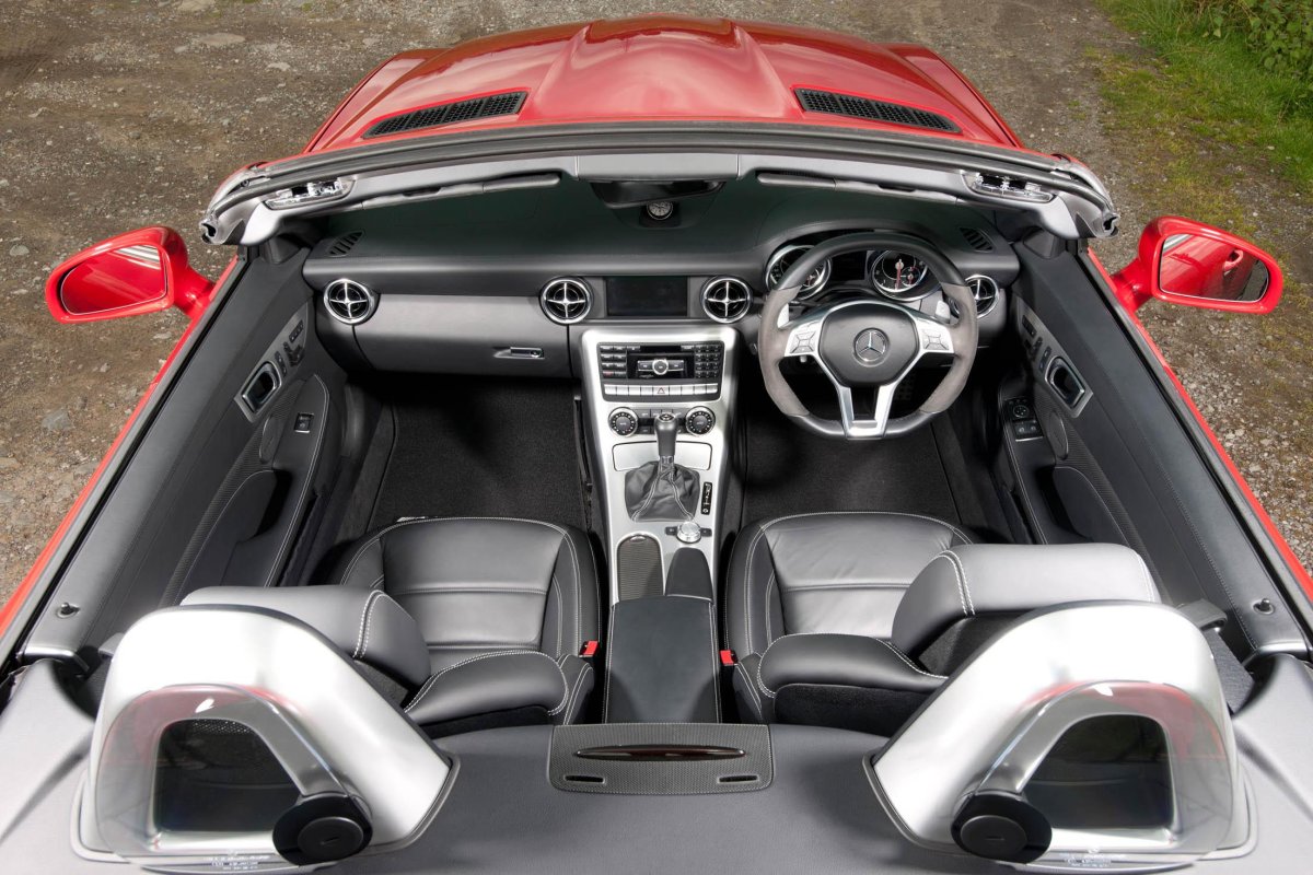 Мерседес SLK 250 кабриолет салон
