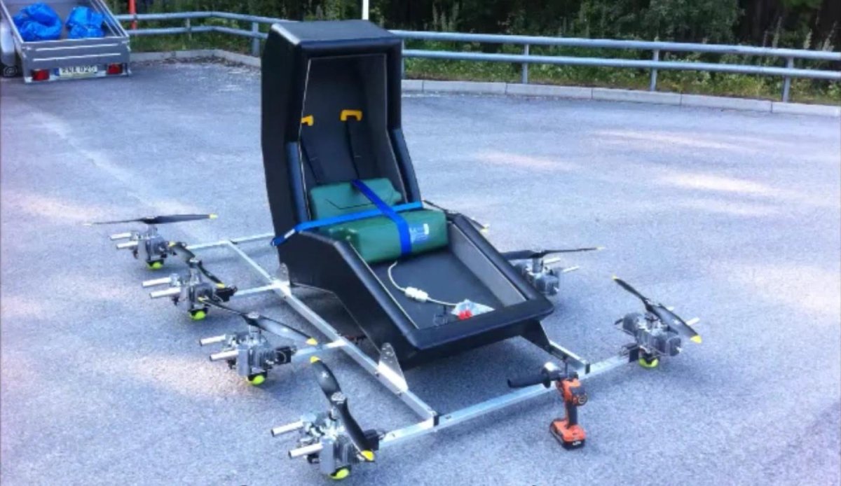 Пассажирские коптеры