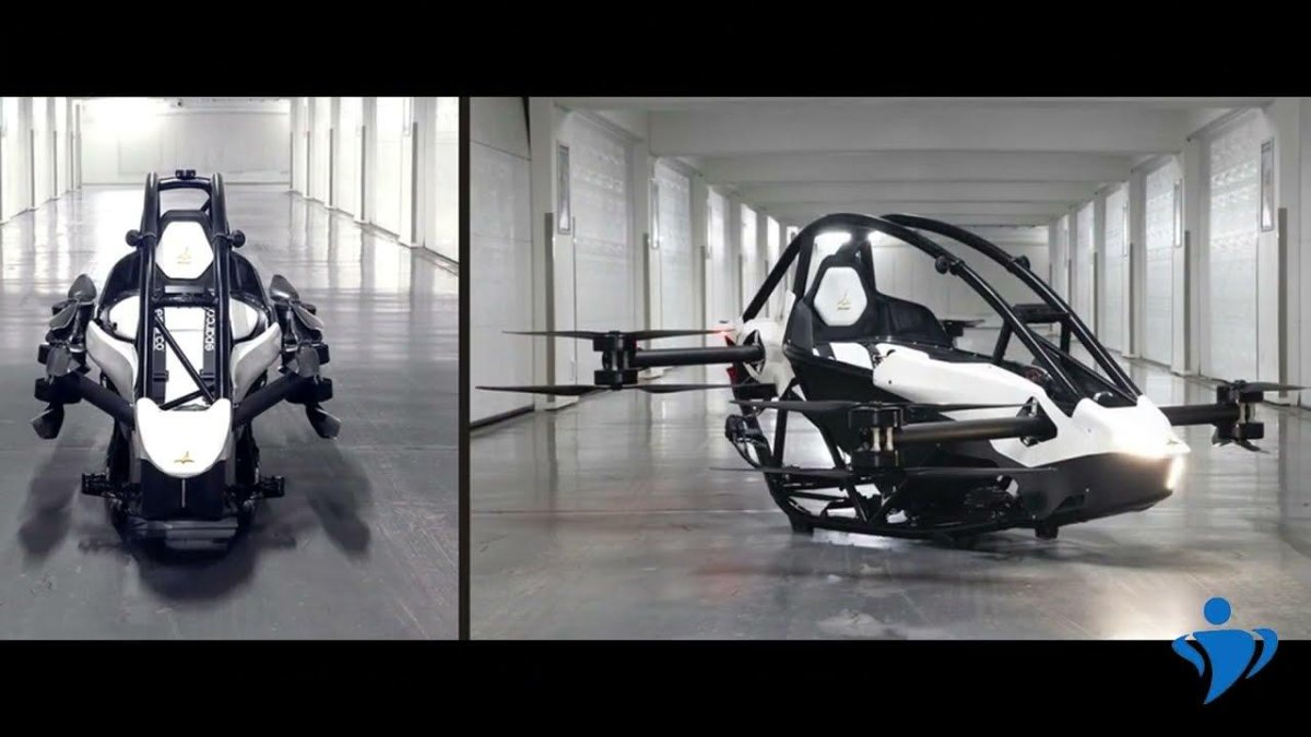 Квадрокоптер пассажирский будущего