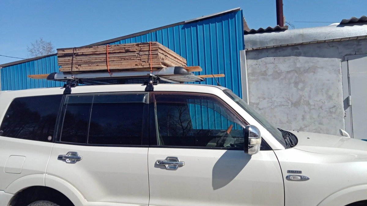 Багажник на крышу Mitsubishi Pajero 3