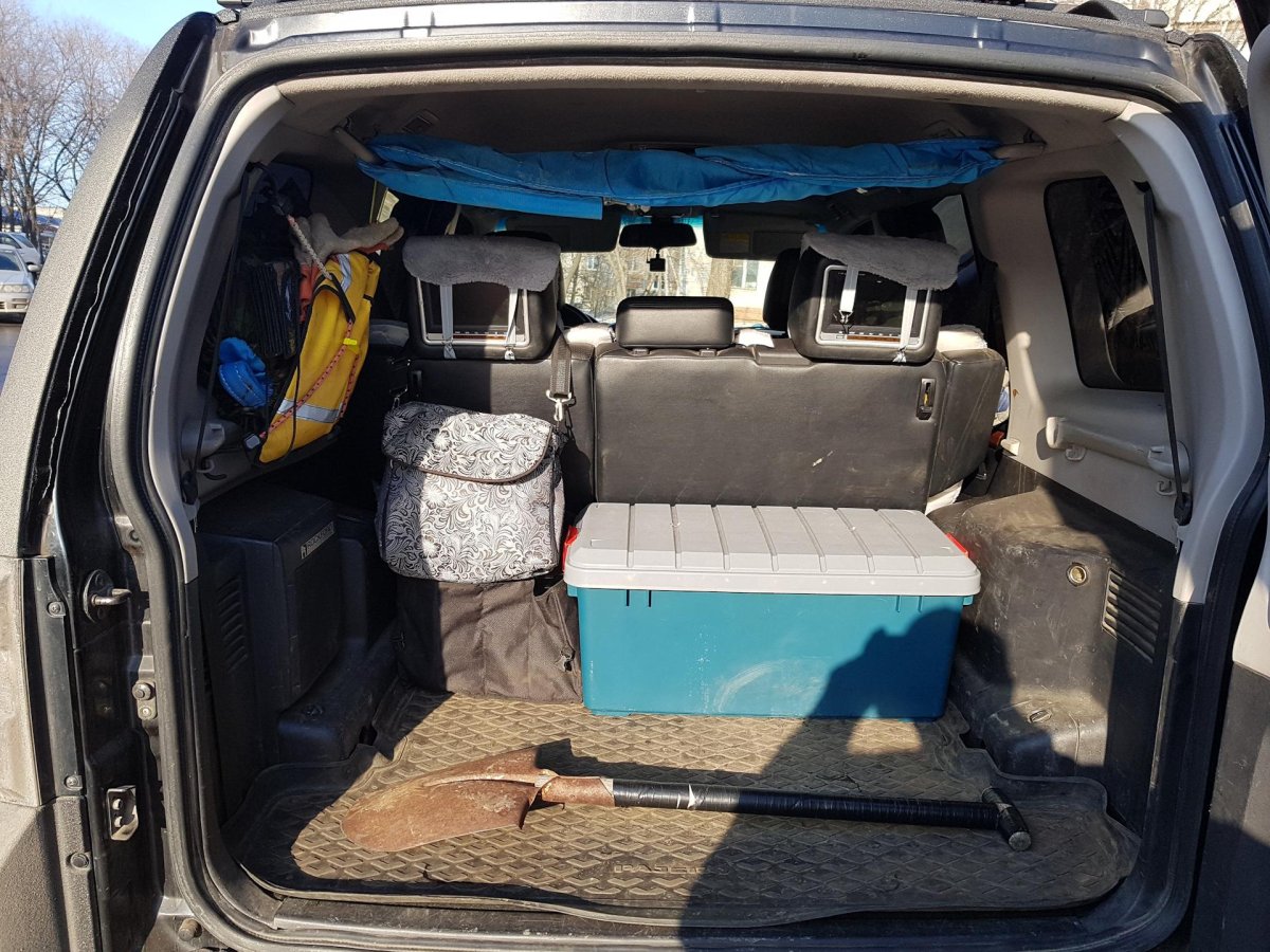 Mitsubishi Pajero 3 багажник