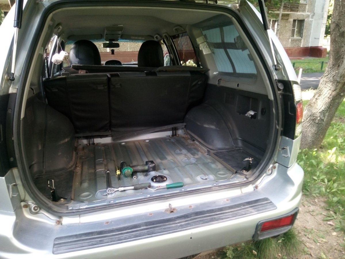 Багажник Митсубиси Паджеро спорт 1