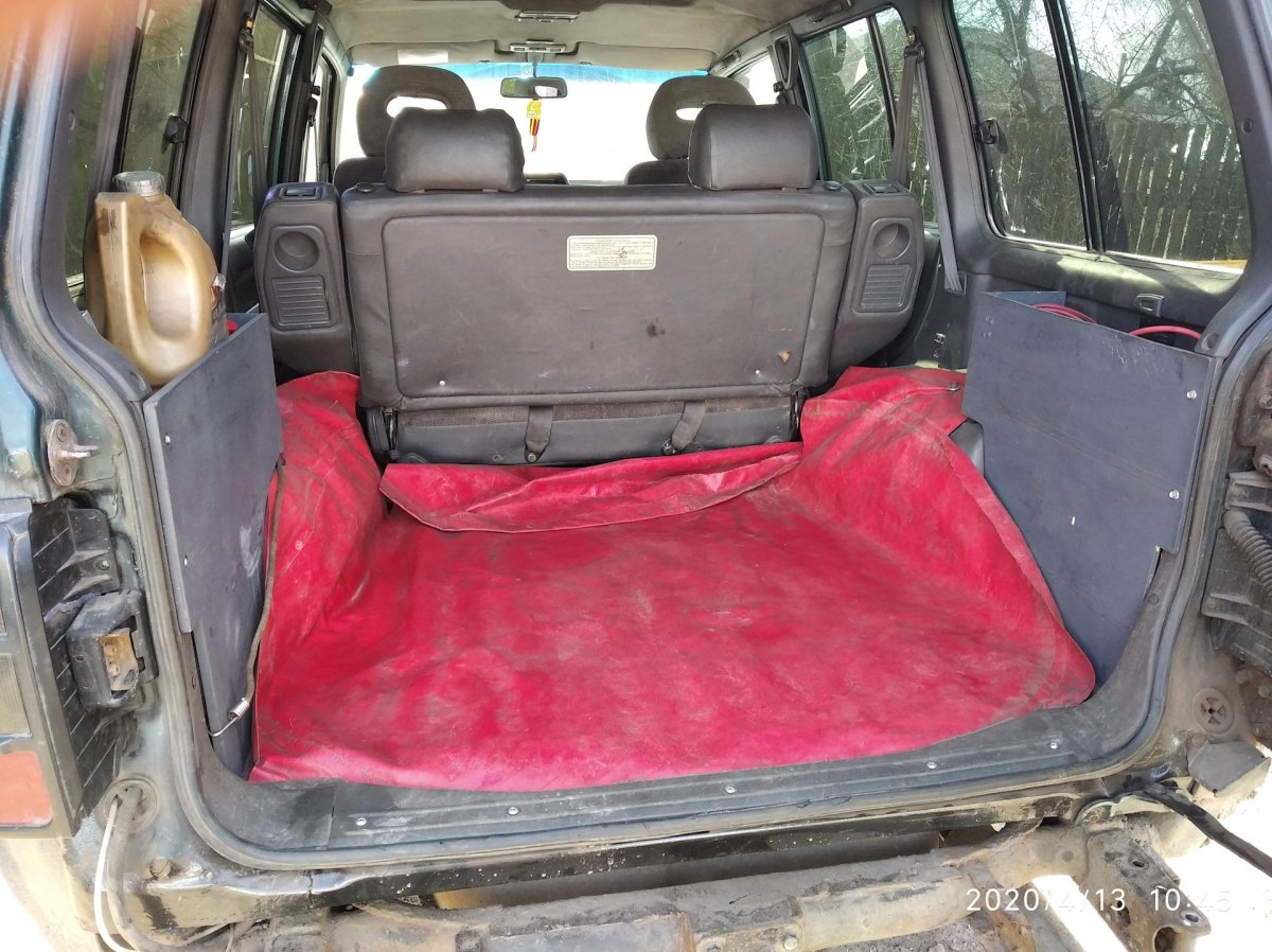 Багажник на Паджеро 2