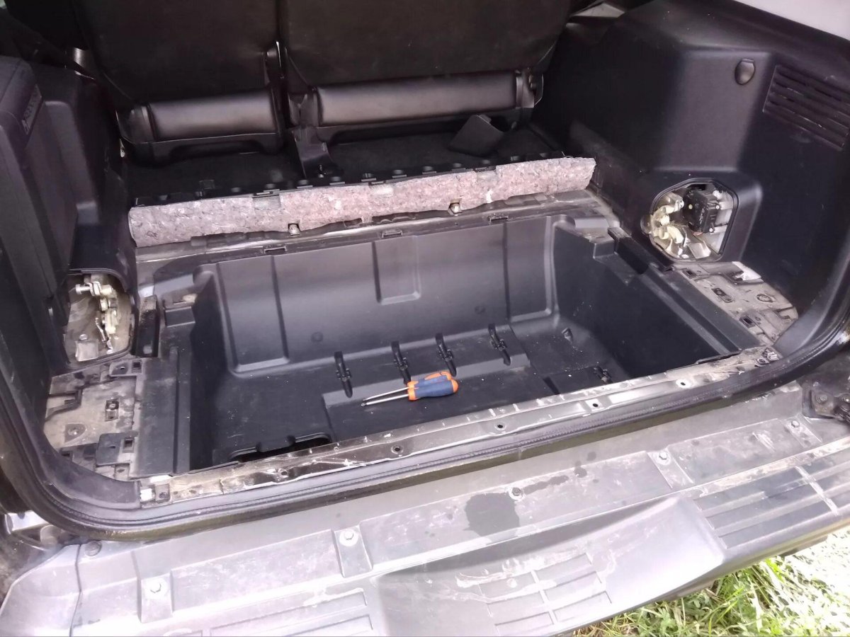 Pajero 4 багажник