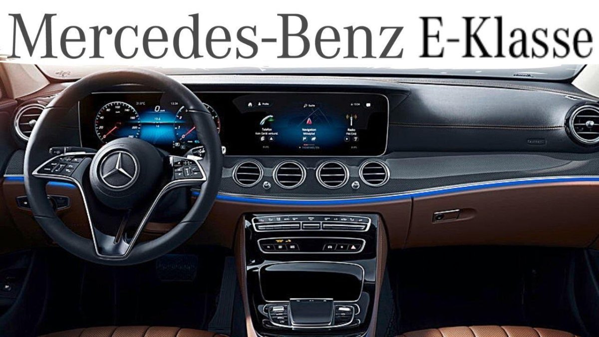 Mercedes e class 2021 Interior