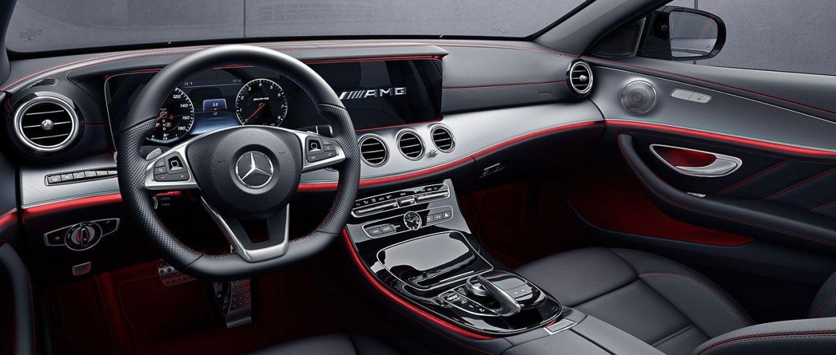 Мерседес е63 АМГ салон
