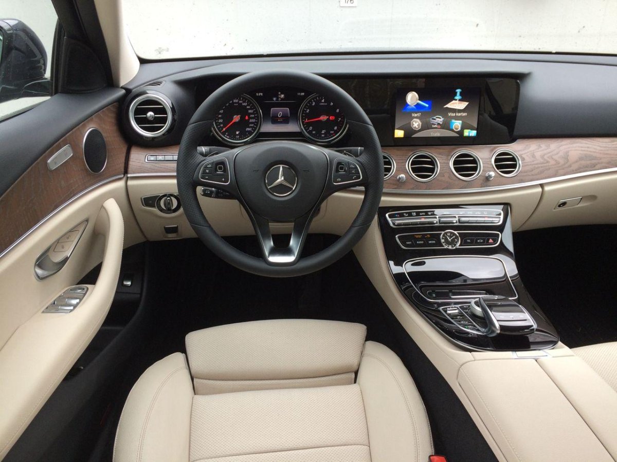 Mercedes e200 2016 салон