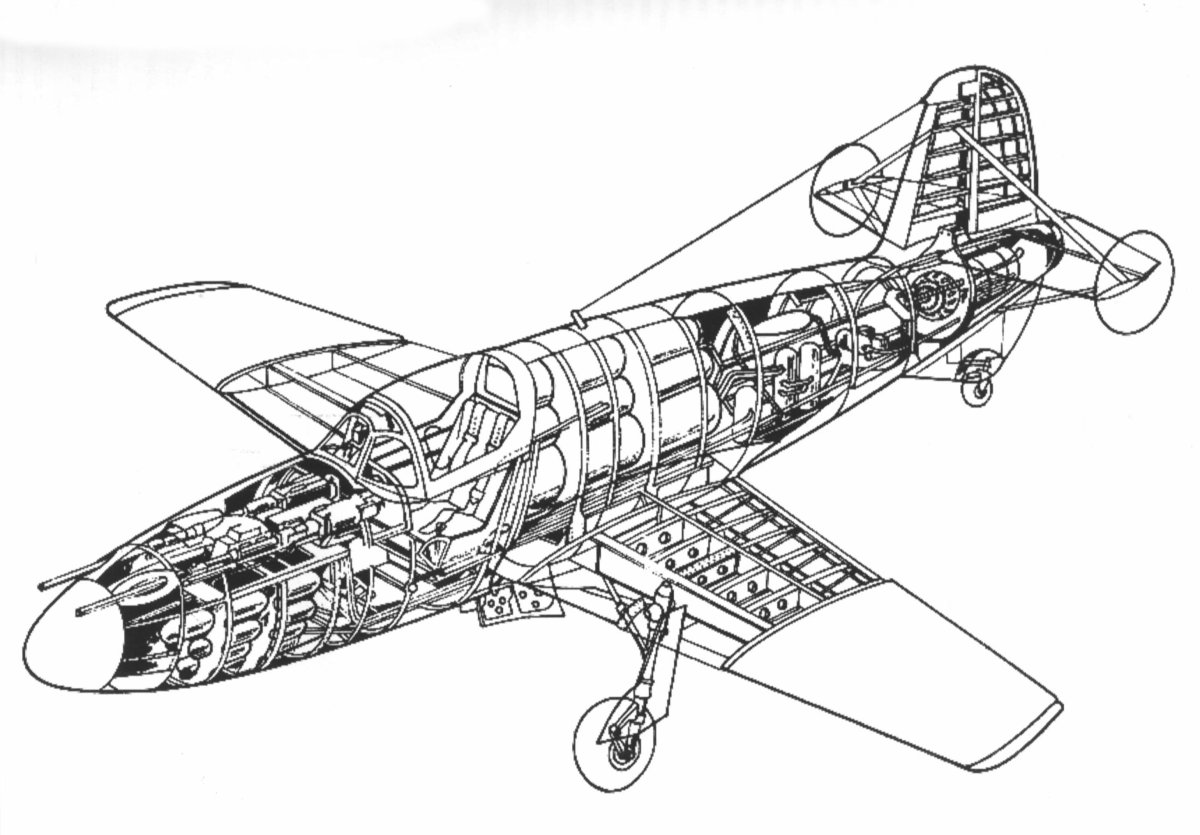Первый Советский реактивный самолет би 1